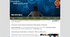 Desktop Screenshot of edmontonwebmaster.com